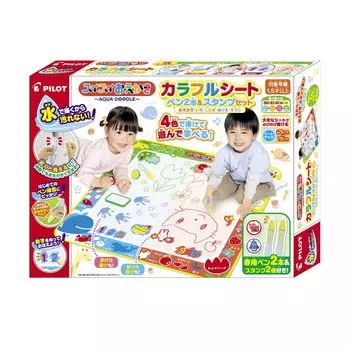 Swiss drawing colorful sheet 2 pens stamp set drawings & Drawing, colors, words, coloring,