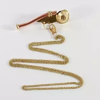 Свисток боцмана 8,89 см из латуни и меди