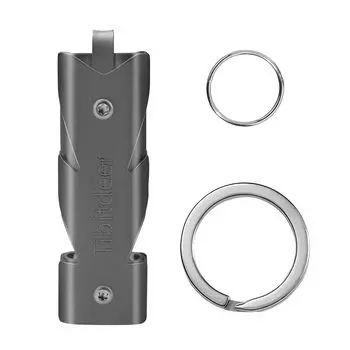 Свисток Disaster из чистого титана повышенной прочности. Поставляется с шейным ремешком. Идеально подходит для использования на открытом воздухе и в спортзале. Также подходит для выживания и в качестве рефери.