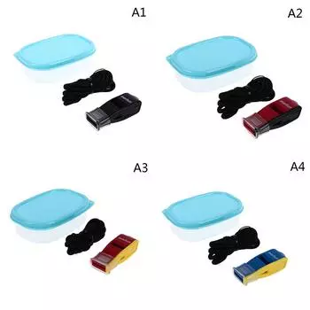 Свисток для баскетбола, футбола и волейбола «Дельфин» Свисток для профессиональных судей синий