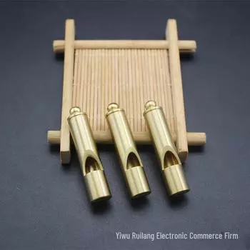 Свисток из латуни: Выживание на открытом воздухе, рефери, ключ-подвеска