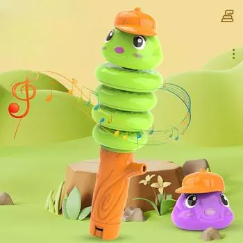 Свисток, крутящаяся змея, игрушка, балансирующая качели, вращающаяся насекомая, жадная змея, игрушка для детей, декомпрессионная игрушка в подарок