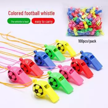 Свисток судьи чемпионата мира по футболу со смайликами для детей - забавная игрушка для поддержки