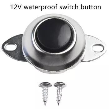 Switch Button ABS Plastic + Metal Car Start Starter