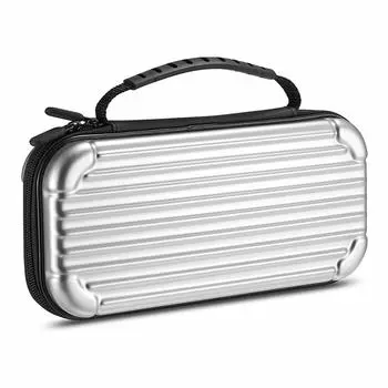 Switch Case Compatible with Switch OLED Models Switch Carrying Case Hard Pouch Storage Bag Holds 10 Game Cards Large Capacity Dustproof Stain