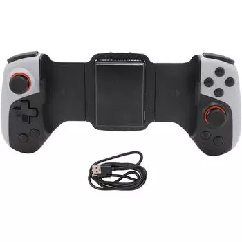 Switch Mobile Game Controller Геймпады Игровой контроллер 360-градусный пульт дистанционного управления Джойстик Совместимость с Android HID Mode, Android JK03 чёрный