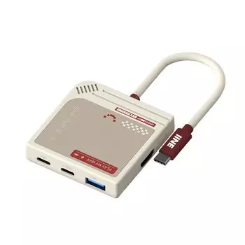 Switch Video Converter 4-в-1 Преобразование разрешения HD для Switch 4K/60 Гц 16.9*16.9*6.3cm красный/белый