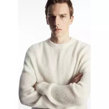 Свитер COS Japan из смеси альпаки с круглым вырезом