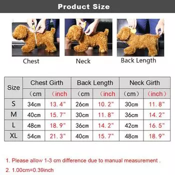 Свитер для собак, мягкий флисовый жилет с поводком, пуловер, куртка для щенков, зимняя одежда для собак маленьких пород, плюшевый мишка для кошек, чихуахуа S белый