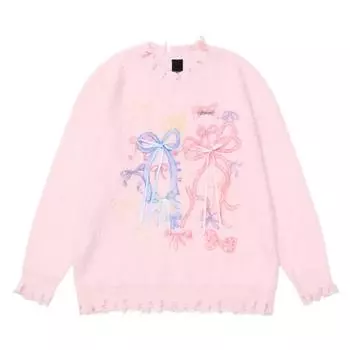 Свитер Dopamine, замедляющий старение, женский осенне-зимний дизайн Sense Корейский ленивый стиль Трикотаж Тренд one size абрикосовый