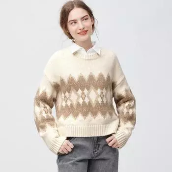 Свитер GU Fair Isle (Длинный рукав)+Е