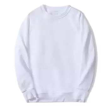 Свитер Harajuku Толстовка с круглым вырезом Пивной режим Модный принт с принтом Свободный белый топ большого размера Xs-5XL 2XL белый