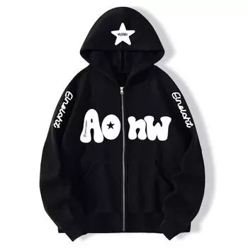 Свитер на молнии, модная повседневная толстовка с капюшоном, флисовая куртка на осень и зиму S красный