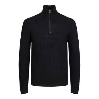 Свитер с длинными рукавами и воротником-молнией из мягкого хлопка jjpower Man JACK & JONES