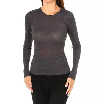 Свитер с длинными рукавами и вырезом на спине 3Y5M2A-5M1TZ женский 40 фиолетовый