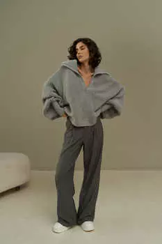 Свитер с дымчатым воротником Mai Livia