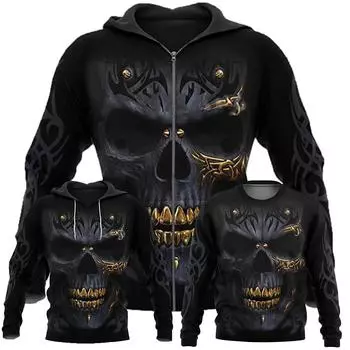 Свитер с капюшоном для мужчин, утолщенная толстовка, мужская теплая флисовая зимняя куртка, спортивная толстовка с капюшоном One size чёрный