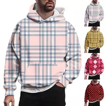 Свитер с капюшоном с принтом и длинными рукавами для мужчин и женщин весной и осенью XXL белый