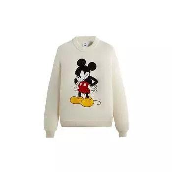Свитер с круглым вырезом «Микки и друзья» Kith For Mickey & Friends Sandrift, топы унисекс, кремовый KHM031716-104