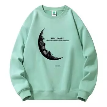 Свитер с круглым вырезом мужской весенне-осенний мужской плотный весенний повседневный большой размер мужской пуловер без капюшона с длинными рукавами M белый