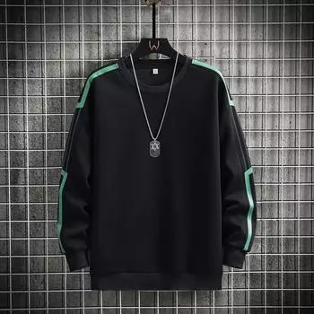 Свитер с круглым вырезом Подростковый Поп Повседневный Студенческий Осень и Зима Новая Куртка Мужская Одежда M