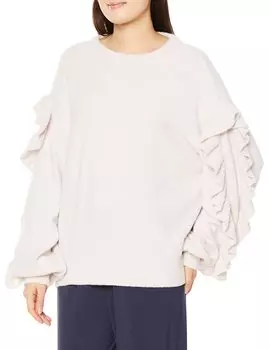 Свитер с оборками Twinkle PWNT225061 PNK F [Gelato Pique] женский розовый