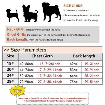 Свитер с рождественским оленем для собак, рождественский свитер с оленем для домашних животных, зимний трикотаж, теплая водолазка, свитер для собак средних и больших размеров 18