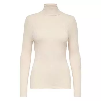 Свитер с высоким воротником тонкой вязки «ролка» ТОЛЬКО для женщин S чёрный