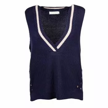 Свитер sm темно-синий/золотой orilon*6 Женщина LA PETITE ETOILE