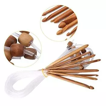 Свитер спицами карбонизированный отбеленный ковер крючком удлиненный общей длиной 1,2 метра с коричневый