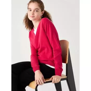 Свитер Uniqlo Cashmere с V-образным вырезом 12 PINK/WOMEN XS