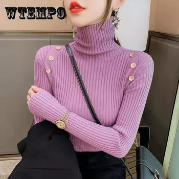 Длинные рукава водолазка свитера женские Ins новая мода весна осень Ins верхняя свободная верхняя одежда универсальная повседневная одежда Y2k XXXL чёрный