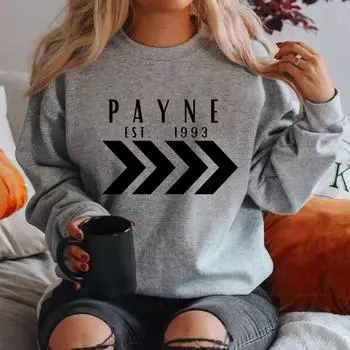 Свитшот Liam Payne Tribute Свитшот Rip Liam Payne In Memory of Liam Payne Shirt Women Graphic Hoodies Long Sleeve Pullover L чёрный