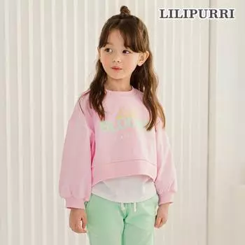 Свитшот Lilypuri Blossom Set розовый Pink/130