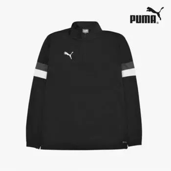 Свитшот Puma Teamrise 1 4 с длинным рукавом на молнии, облегающий крой 65865603 size:95