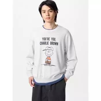 Свитшот Uniqlo Japan Peanuts 03 GRAY/XS