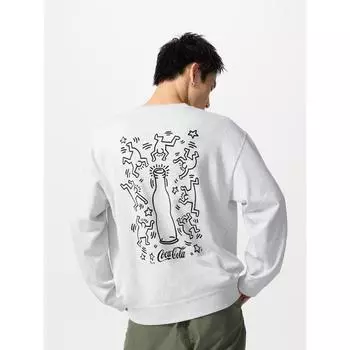 Свитшот Uniqlo Keith X Coke C 03 GRAY/UNISEX XS