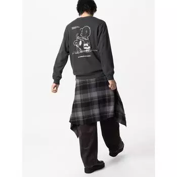 Свитшот Uniqlo Peanuts D 08 DARK GRAY/UNISEX XS
