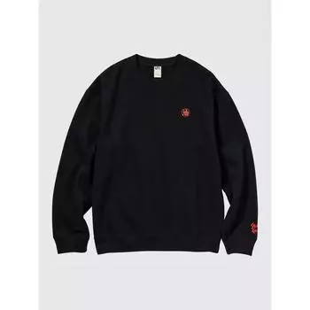Свитшот Uniqlo Studio GhiBli с длинным рукавом B 09 BLACK/UNISEX S