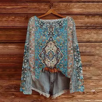 Свитшоты для женщин Вязаный свитер Милая рубашка Осенний круглый вырез Пуловер Топы M