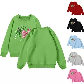 Свитшоты Wickeds для девочек, рубашки для малышей, свитера Wickeds, топы для детей 2–12 лет 150