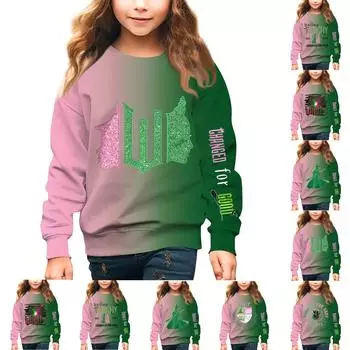 Свитшоты Wickeds для девочек, рубашки для малышей, свитера Wickeds, топы для детей 2–12 лет 110 белый