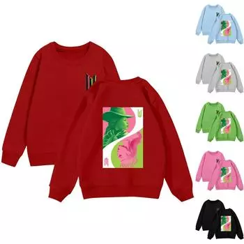 Свитшоты Wickeds для девочек, рубашки для малышей, свитера Wickeds, топы для детей 2–12 лет 100 чёрный