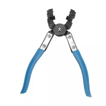 Swivel Jaws Hose Clamp Pliers Hose Clamp Pliers Angled Type Swivel Jaws Spring Loaded Handles for R Type Hoses синий