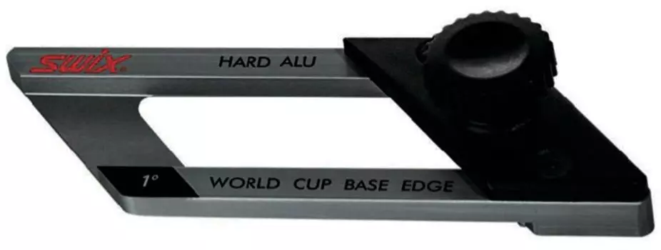 SWIX Ski Wax Supplies Base Edge File Guide TA10N Silver Tune-up 0.1°