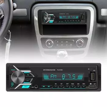 SWM-503 Прочный автомобильный радиоплеер U-диск, компактная SD-карта чёрный