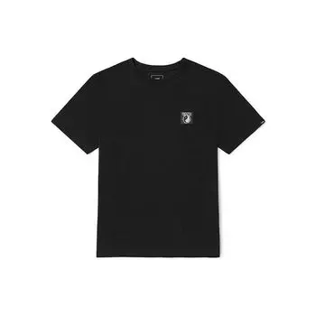 Свободная футболка унисекс с короткими рукавами и узором Vans Bagua, черная VN0A5HAIBLK XL