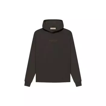Свободная толстовка Fear of God Essentials FW22 с топами унисекс с буквенным принтом Off-Black Heather-Grey FOG-FW22-722