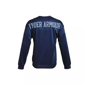 Свободная тренировочная толстовка Under Armour Recover, мужские топы, темно-синие 1361757-408 XXL