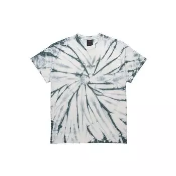Свободная вязаная футболка с короткими рукавами Air Jordan Tie-Dye, мужские топы, сосново-зеленый DQ3903-101 S